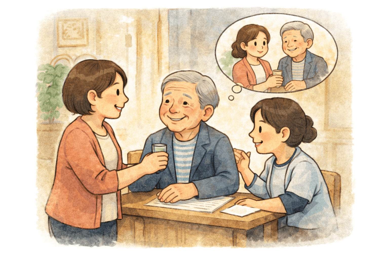 変化に気づき支援につながったケース